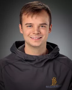 portrait headshot of Reed Bruckelmyer as a Bruckelmyer Brothers employee